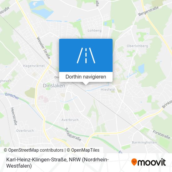 Karl-Heinz-Klingen-Straße Karte
