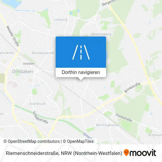 Riemenschneiderstraße Karte