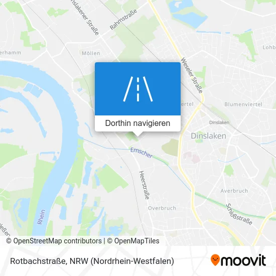 Rotbachstraße Karte