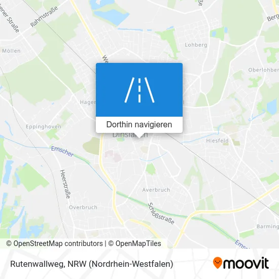 Rutenwallweg Karte