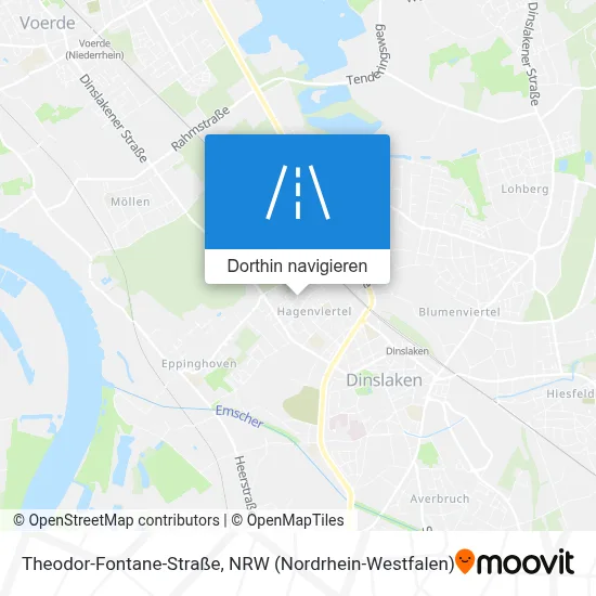 Theodor-Fontane-Straße Karte