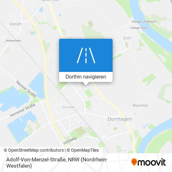 Adolf-Von-Menzel-Straße Karte
