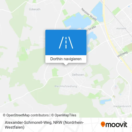 Alexander-Schmorell-Weg Karte