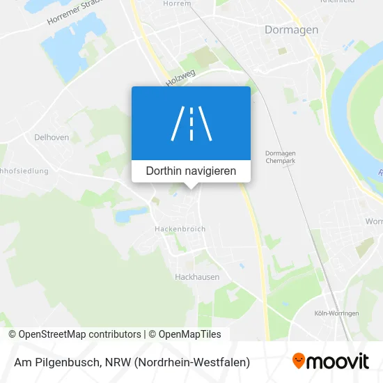 Am Pilgenbusch Karte