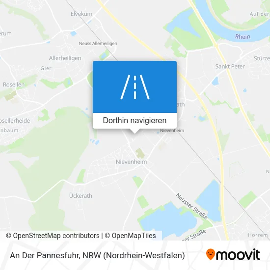 An Der Pannesfuhr Karte