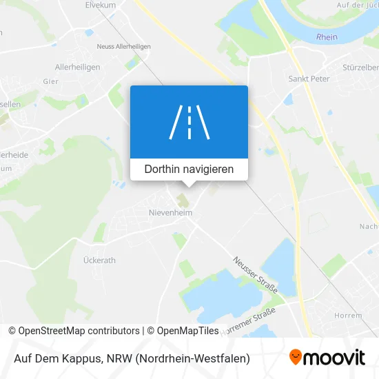 Auf Dem Kappus Karte