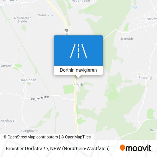 Broicher Dorfstraße Karte