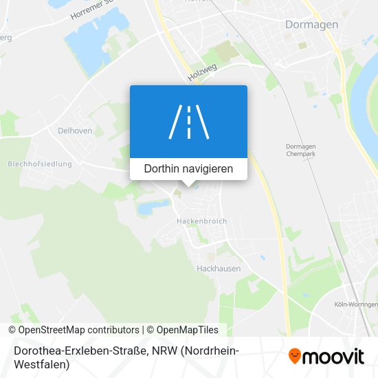 Dorothea-Erxleben-Straße Karte