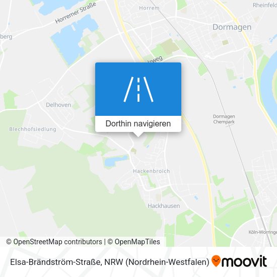 Elsa-Brändström-Straße Karte