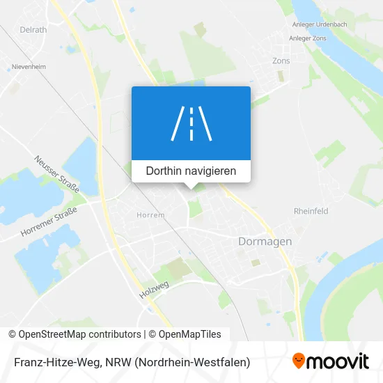 Franz-Hitze-Weg Karte