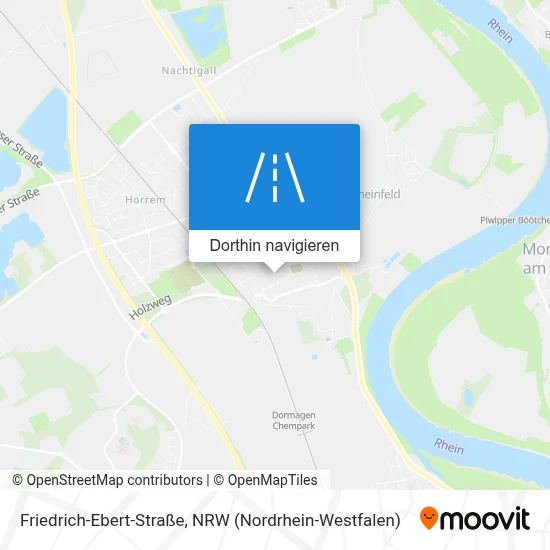 Friedrich-Ebert-Straße Karte