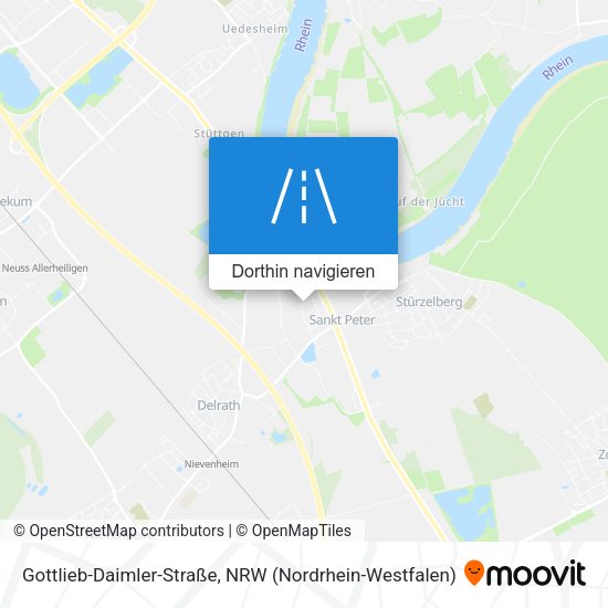 Gottlieb-Daimler-Straße Karte