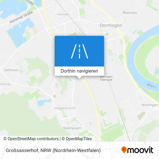 Großsasserhof Karte