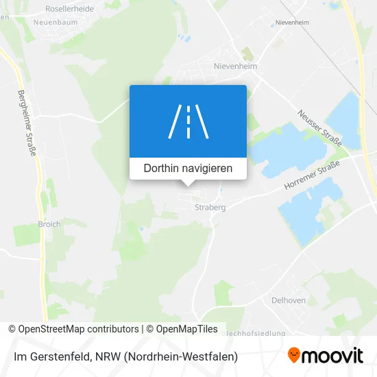 Im Gerstenfeld Karte