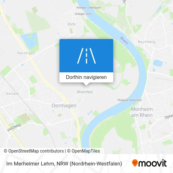 Im Merheimer Lehm Karte