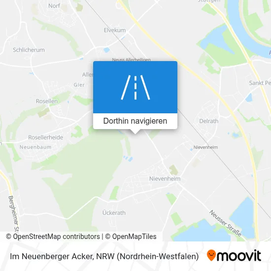 Im Neuenberger Acker Karte