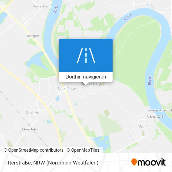 Itterstraße Karte