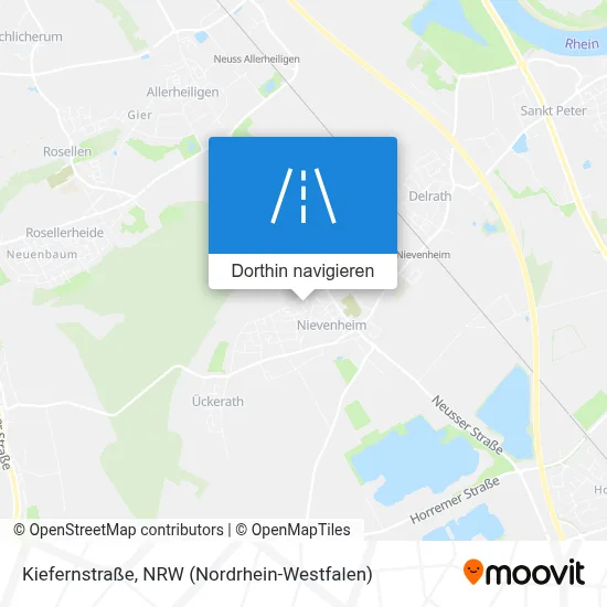 Kiefernstraße Karte