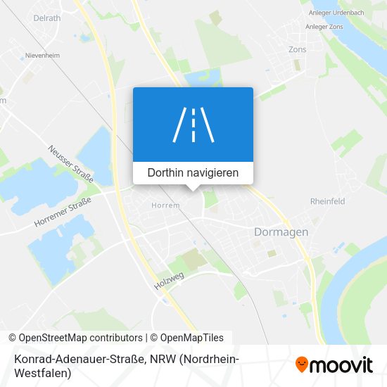 Konrad-Adenauer-Straße Karte