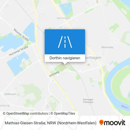 Mathias-Giesen-Straße Karte