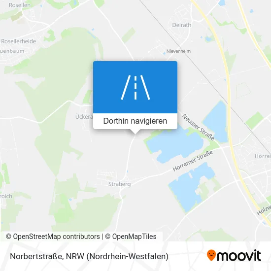 Norbertstraße Karte