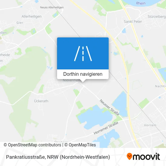 Pankratiusstraße Karte