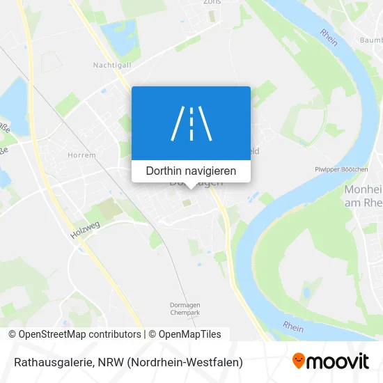 Rathausgalerie Karte