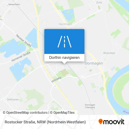 Rostocker Straße Karte