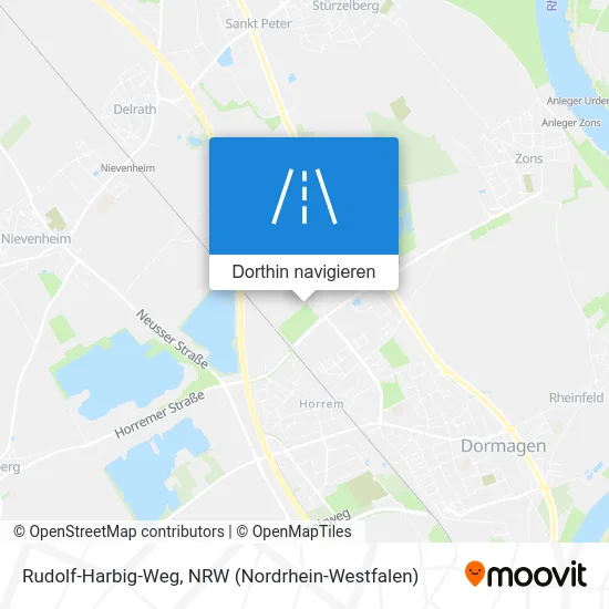 Rudolf-Harbig-Weg Karte