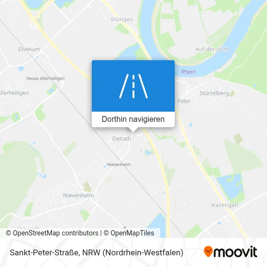 Sankt-Peter-Straße Karte