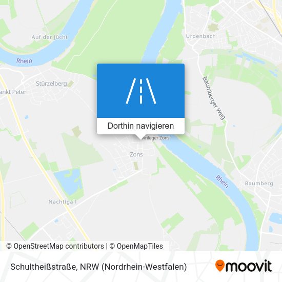 Schultheißstraße Karte