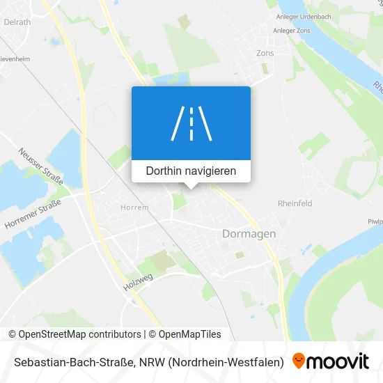 Sebastian-Bach-Straße Karte