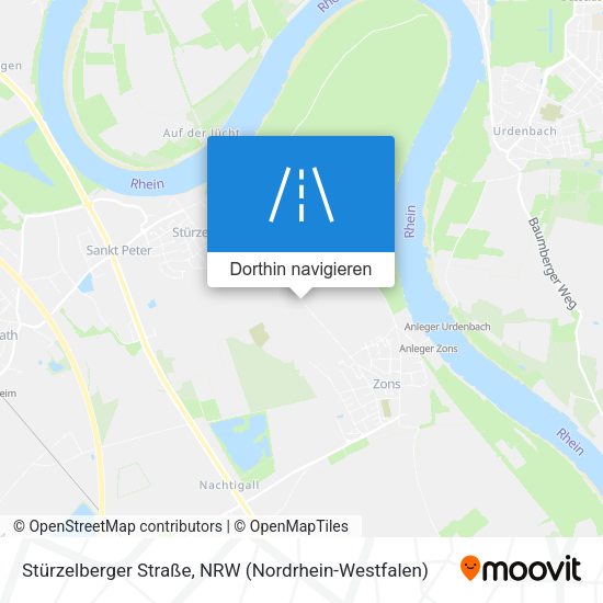 Stürzelberger Straße Karte