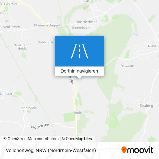 Veilchenweg Karte