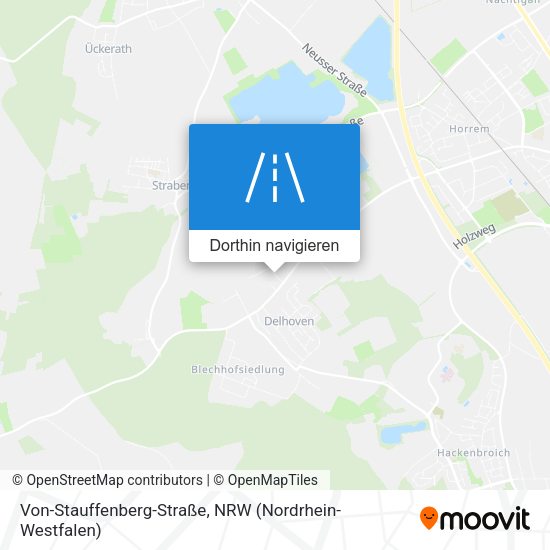 Von-Stauffenberg-Straße Karte