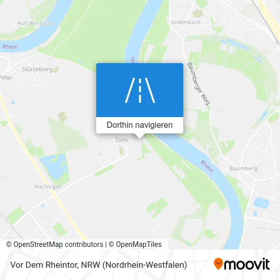 Vor Dem Rheintor Karte