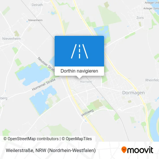 Weilerstraße Karte