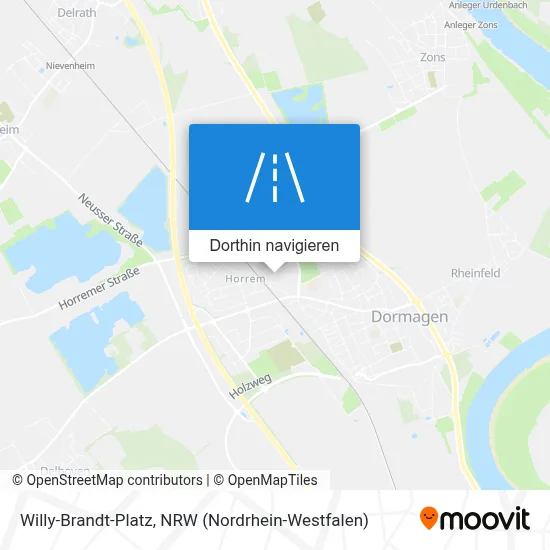 Willy-Brandt-Platz Karte