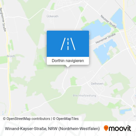 Winand-Kayser-Straße Karte