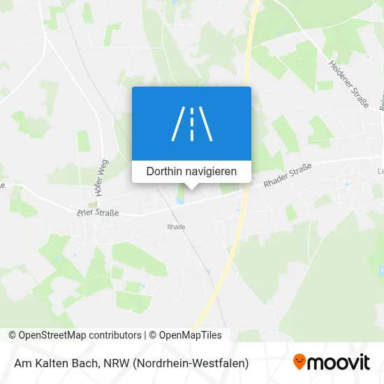 Am Kalten Bach Karte