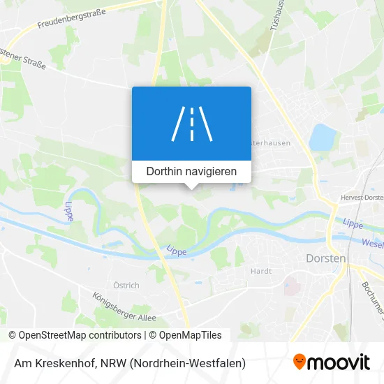 Am Kreskenhof Karte