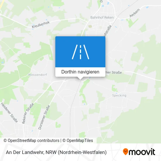 An Der Landwehr Karte