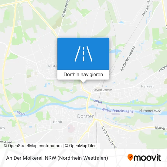 An Der Molkerei Karte