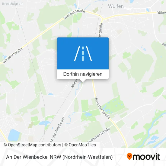 An Der Wienbecke Karte