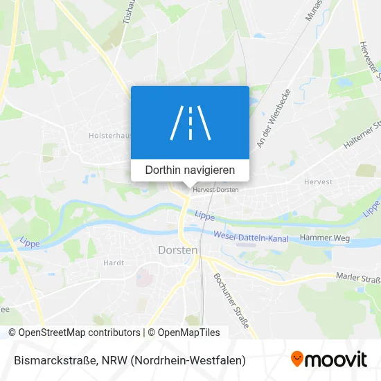 Bismarckstraße Karte