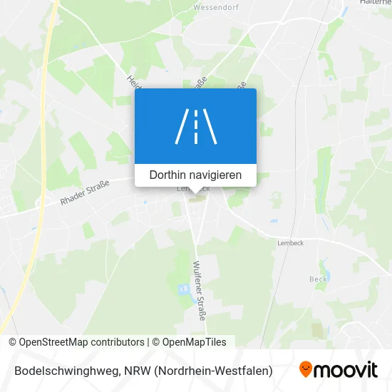 Bodelschwinghweg Karte