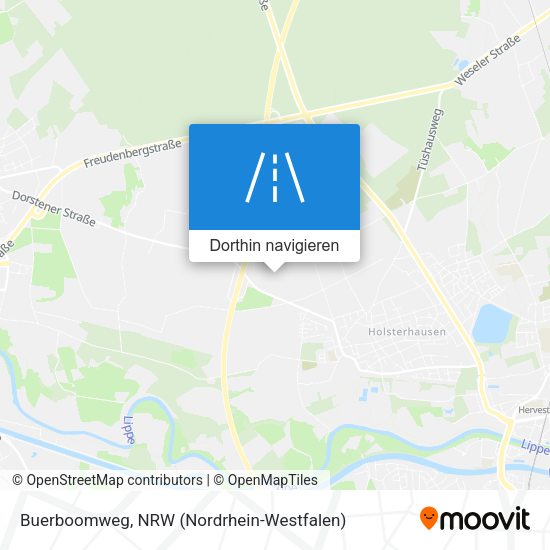 Buerboomweg Karte