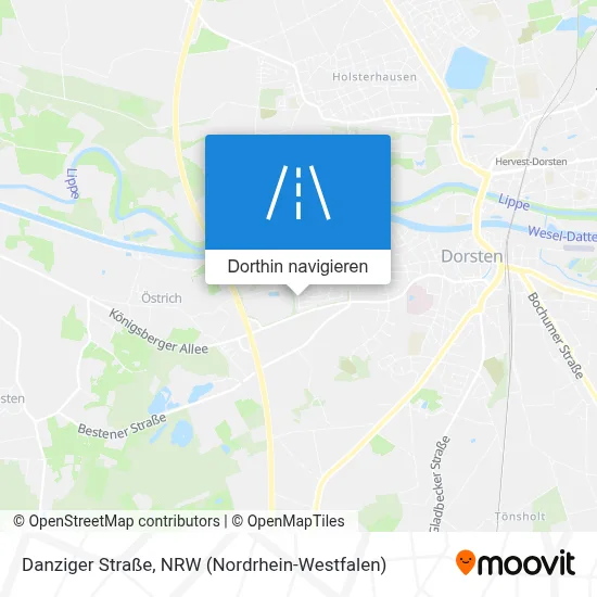 Danziger Straße Karte