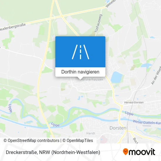 Dreckerstraße Karte