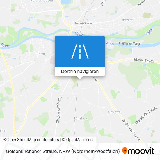 Gelsenkirchener Straße Karte